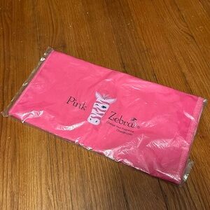 Pink Zebra Table Runner